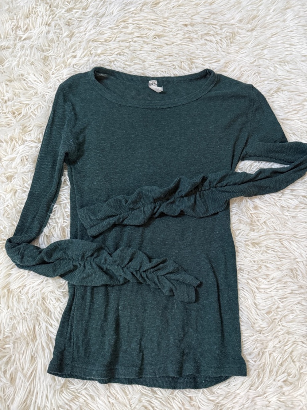 Jade green FP long sleeve